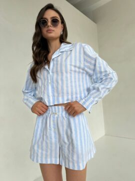 KOMPLET MAINE BLUE STRIPES